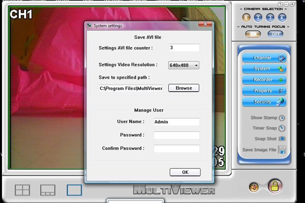 multiviewer software easycap 4 channels