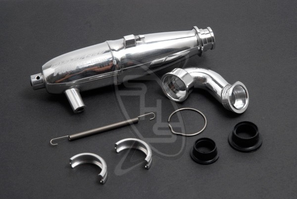 OS T-1060 L52 Tuned Silencer Assembly Complete Set (EFRA2661)